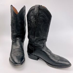 Ariat Sedona West Black on Black Leather Cowboy Boots